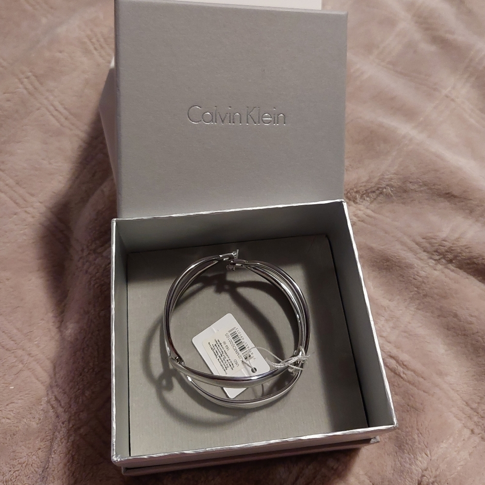 NWT Calvin Klein "Lovely" stainless steel bracelet